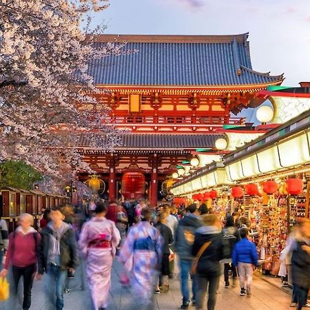 Апартаменты 403 Oshiage Sta 3Mins Walk! Wi-Fi & Elevator 4Pax Токио Экстерьер фото