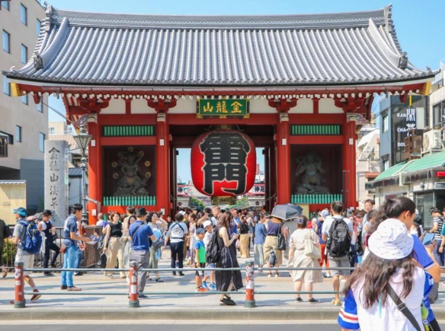 Апартаменты 403 Oshiage Sta 3Mins Walk! Wi-Fi & Elevator 4Pax Токио Экстерьер фото