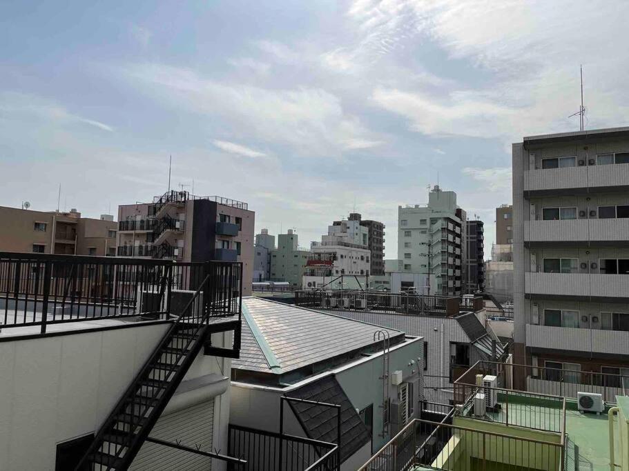 Апартаменты 403 Oshiage Sta 3Mins Walk! Wi-Fi & Elevator 4Pax Токио Экстерьер фото